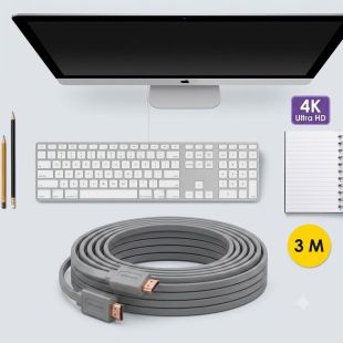 3m HDMI to HDMI 4K Ultra HD Cable by Allocacoc