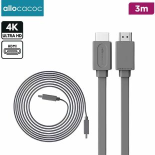 3m HDMI to HDMI 4K Ultra HD Cable by Allocacoc