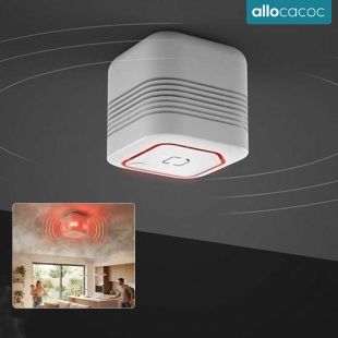 كاشف دخان airCube من Allocacoc