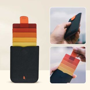 DAX Quick-Access Card Wallet with Magnetic Closure