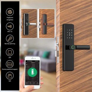 Smart Door Lock with App Control and Fingerprint Recognition