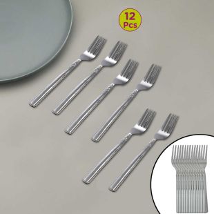 Stanless Steel Fork Big or Small 12PCS