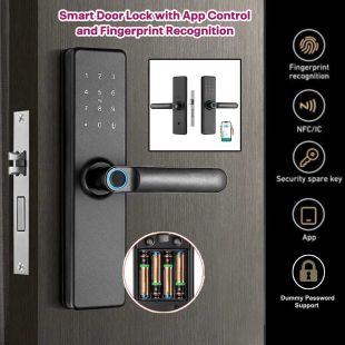 Smart Door Lock with App Control and Fingerprint