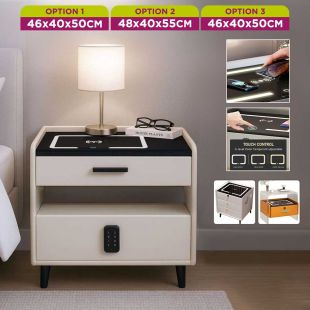 Smart Side Table with Wireless Charger of Your Choice