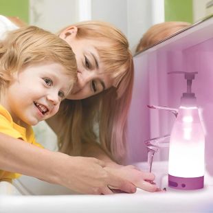 Smart Soap Dispenser with 7 Colors LED Light 500ml