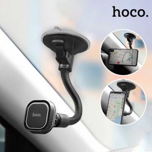 قاعدة تثبيت الهواتف الذكية مغناطيسي لزجاج السيارة الأمامي من Hoco
