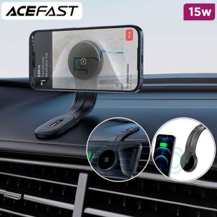 Acefast 15 W Fast Magnetic Wireless Car Charging Holder