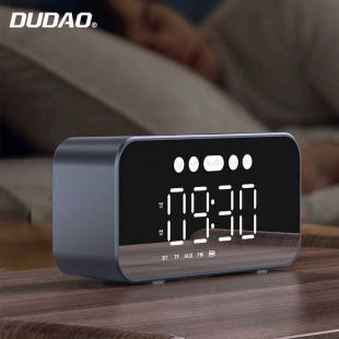 Rechargeable Bluetooth Alarm Clock Speaker by DUDAO
