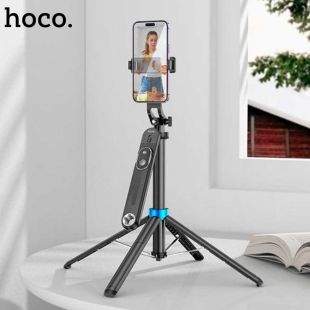 ستاند ثلاثي قابل للتعديل للهاتف والكاميرا مع ريموت من Hoco