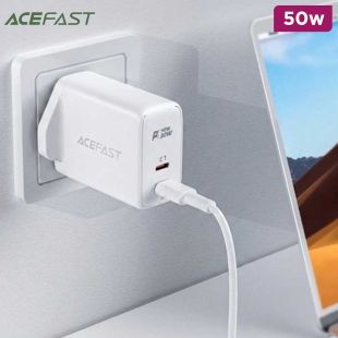 ACEFAST GaN Dual Type-C Fast Charger 50W