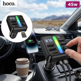 Hoco FM Transmitter with 45W Fast Charging