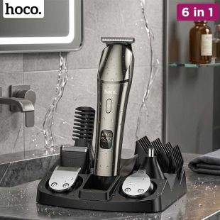 Hoco 6 in 1 Hair Clipper IPX6 Waterproof