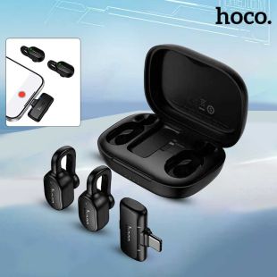 ميكروفون مزدوج بمنفذ Type-C من Hoco