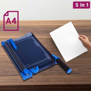 SMQ Multi-use paper cutter 5 in 1 A4 size