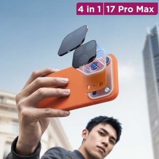 Mag Pro 4 in 1 Magnetic Cinema Camera Lens Kit for iPhone 17 Pro Max