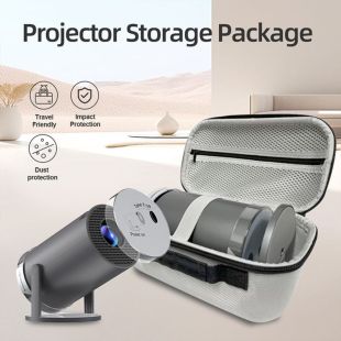 حقيبة بروجكتر HY300 PRO مقاومة للماء 12.5 × 12.5 × 23 سم من SMQ