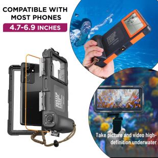 حافظة هاتف مقاومة للماء IPX8 من Shellbox