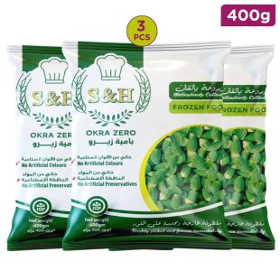 S&H Zero Okra 400g 2+1 Free