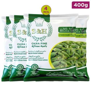 S&H Premium Okra 400g 3+1 Free