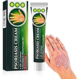 كريم الوجه والجسم لعلاج الصدفية والحكة في جميع أنحاء الجسم