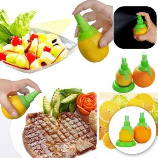 عصارة الليمون اليدوية مع بخاخ مدمج