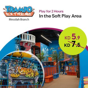 2 Hours Soft Play Access at Trampo Extreme