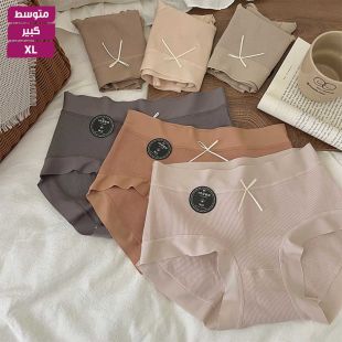 ملابس داخلية ناعمة من القطن مُبطنة للسيدات