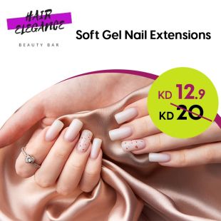 Soft Gel Nail Extensions at Hair Elegance Beauty