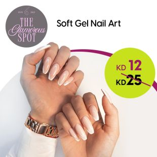 Soft Gel Nail Art from THE GLAMOROUS SPOT