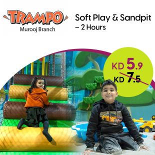 Soft Play & Sand Pit for 2 Hours at Trampo Extreme – Murooj Branch