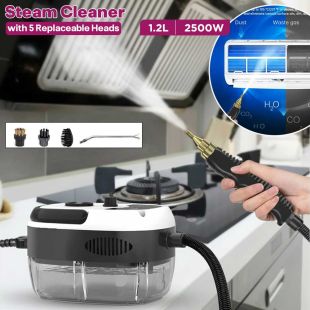 1.2L Steam Cleaner with 5 Replaceable Heads