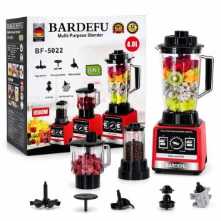 خلاط متعدد الاستخدامات 4 لتر قوة 9500 واط 8 في 1 من BARDEFU