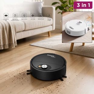 Mini 3 in 1 Robotic Cleaner Smart Vacuum and Mop Device
