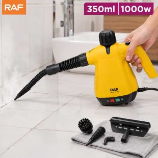 350ml Handheld Steam Cleaner with Replaceable Heads by RAF