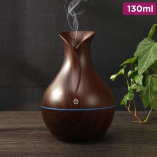 130ml LED Ultrasonic Aroma Humidifier