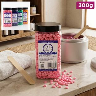 300g Hot Wax Beans for Hair Removal - Assorted Colors