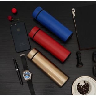 500ml Thermal Flask with LED Temperature Display - Assorted Colors