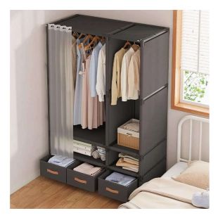 Closet Detachable Closet Easy to Assemble Foldable Wardrobe- Assorted Color
