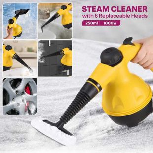 250ml Steam Cleaner with 6 Replaceable Heads