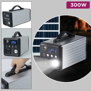 Solar Generator Power Station 300W 12.8V with Multi-Charging Options