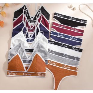 Sports Underwear 2Pcs Set For Women