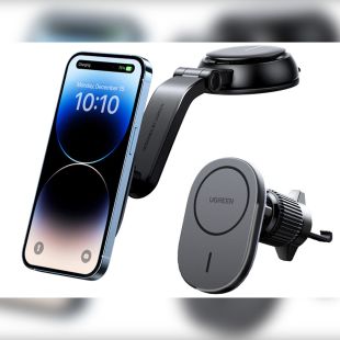 UGREEN Magnetic 15W Fast Wireless Car Charger