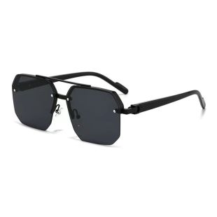 Square Sunglasses With Black Frame