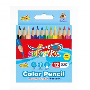 ألوان خشبية ميني 12 لون من Calperia