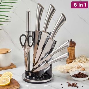 8 in 1 Stainless steel Knife Set