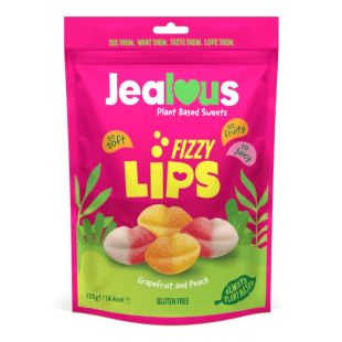 Fizzy Lips Organic Gummies GF 125 gm