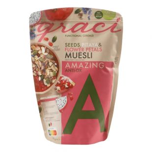 Seeds, Pitaya and Flower Petals Muesli “Amazing" - 400g