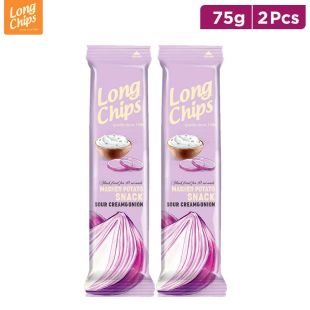 Long Chips Sour Cream & Onion 75g x 2