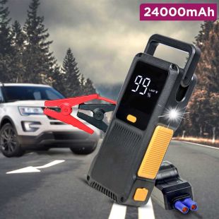 Car Jump Starter 24000 mAh With Carry Bag