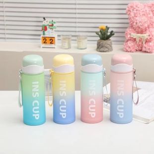 زجاجة مياه أنيقة ومتينة 500 مل - ألوان متنوعة